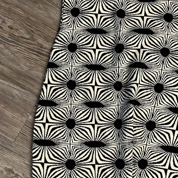 House of Harlow 1960 black white dress M - Picture 4 of 4